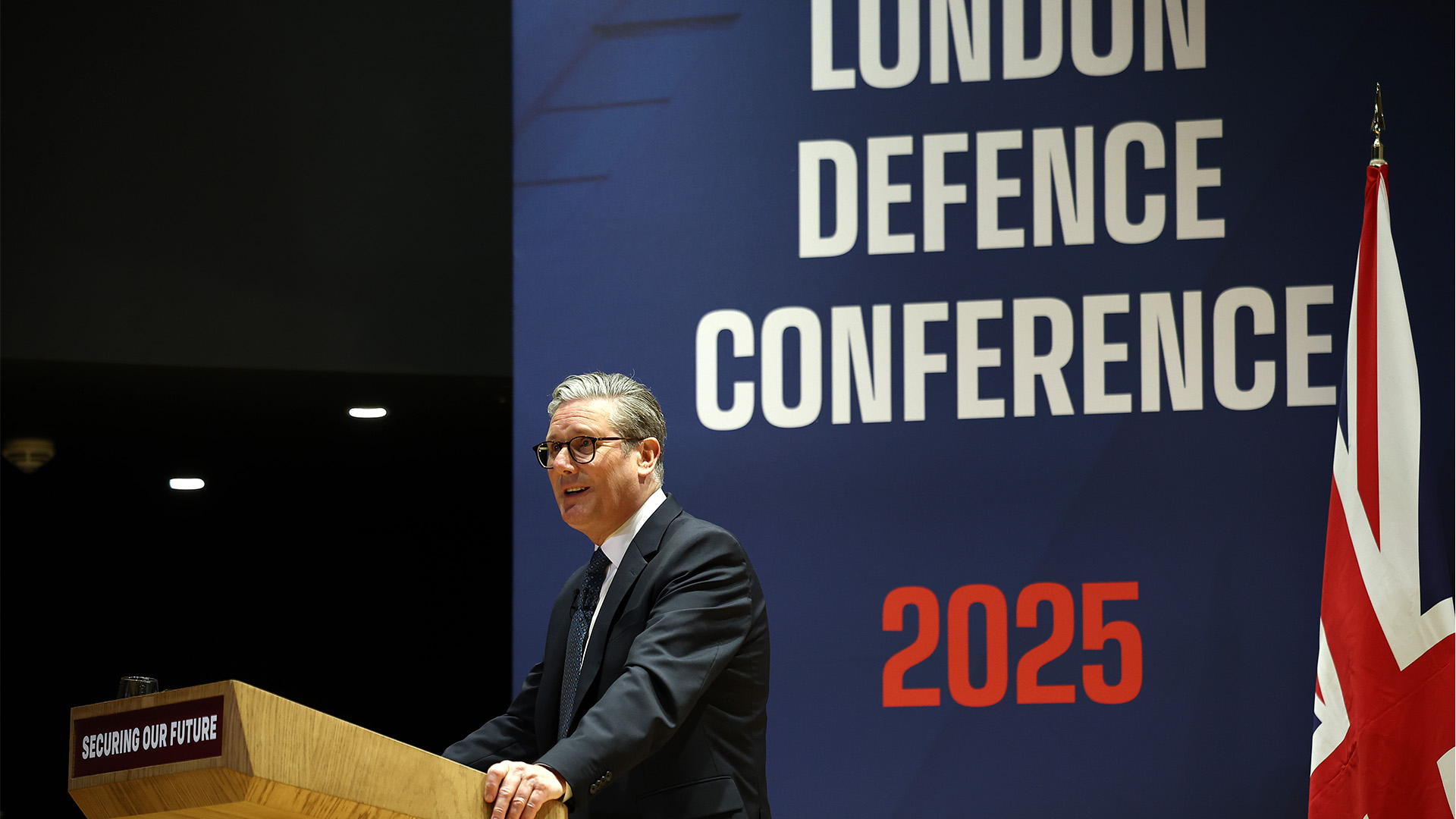 Speaking at the London Defence Conference, Sir Keir drew parallels between Ukraine and WW2