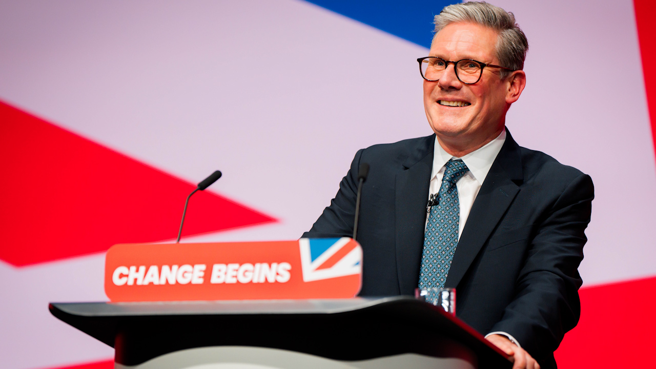 The Prime Minister has promised that all veterans will be housed, during speech at the Labour Party Conference (Picture: Keir Starmer X)
