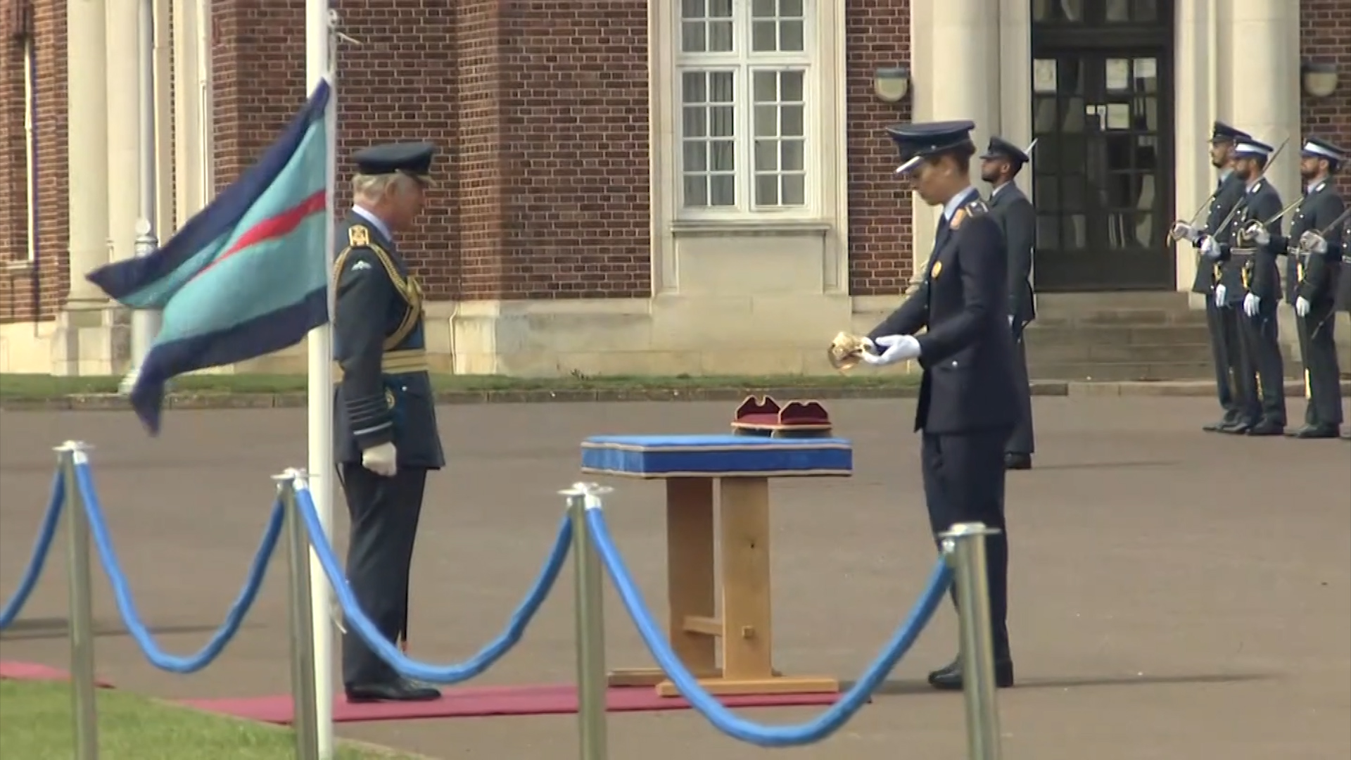 Prince Charles at RAF Graduation ceremony 160720 CREDIT POOL pictures