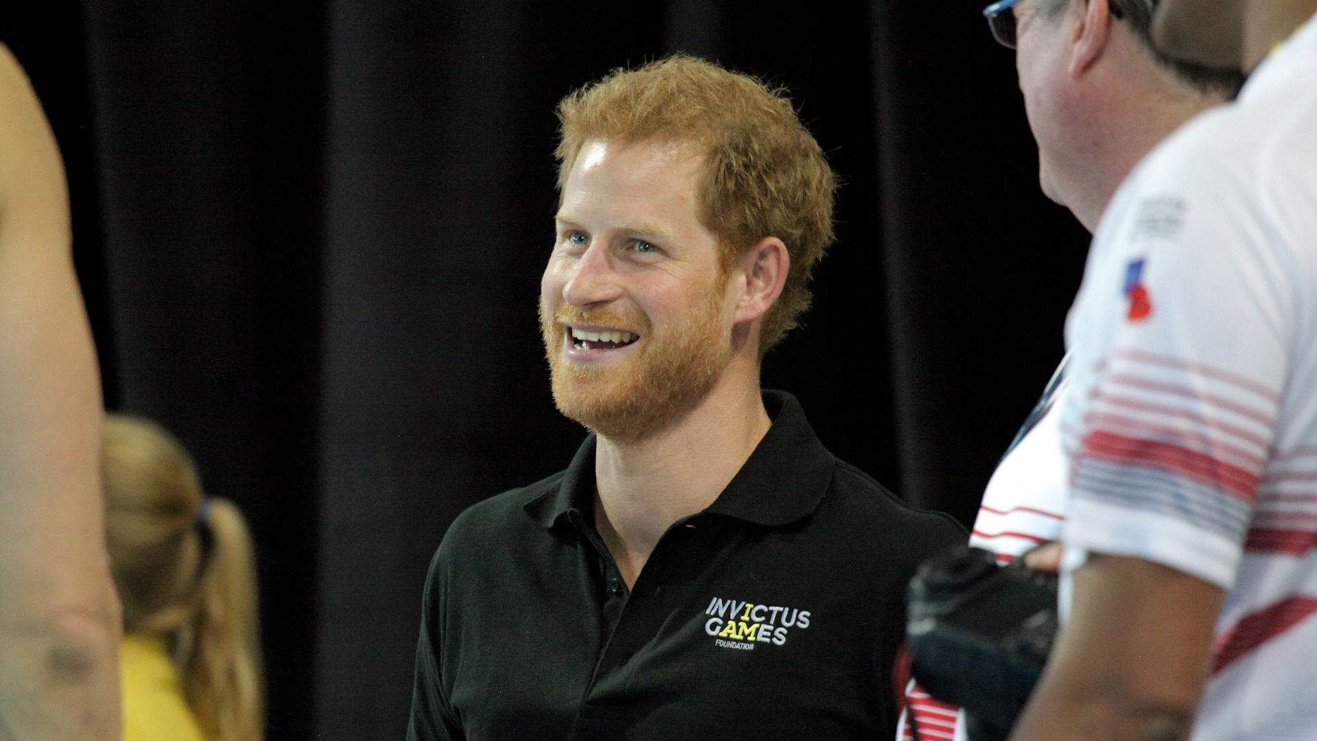 	Prince Harry Duke of Sussex meets with athletes competing in the Invictus Games in Toronto Image ID KK1922 220917 CREDIT US Army Photo Alamy Stock Photo