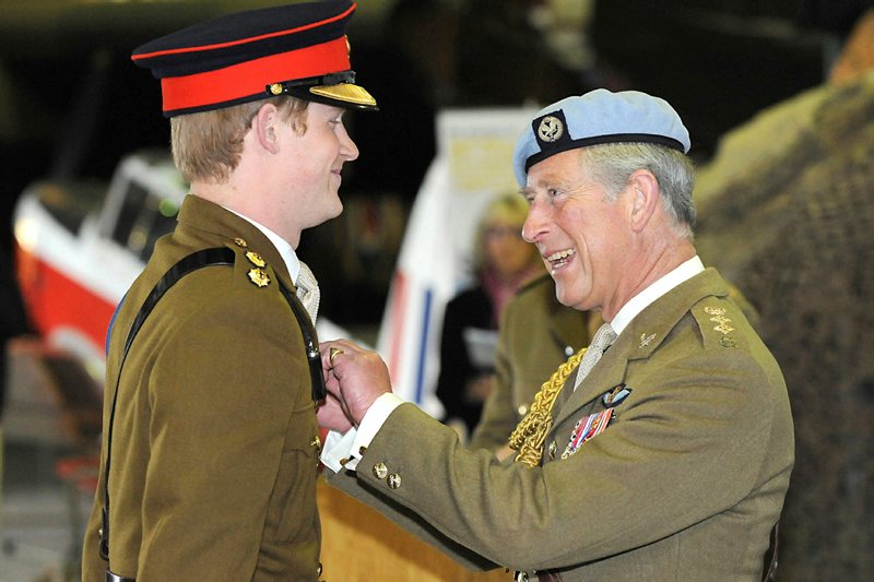 Prince Harry Awarded Flying Wings MoD