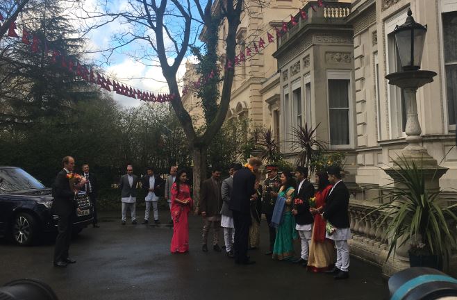 Prince Harry Nepal Embassy Visit