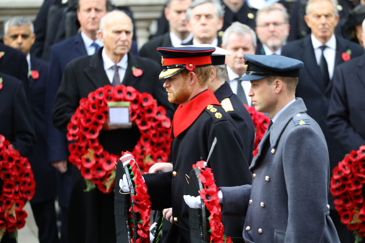 Prince Harry, Remembrance Sunday 2017