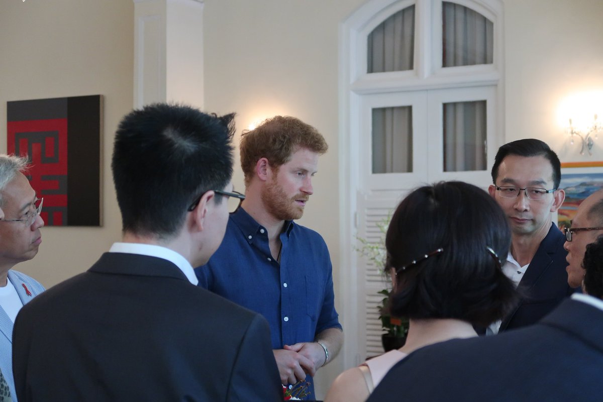 Prince Harry Singapore visit