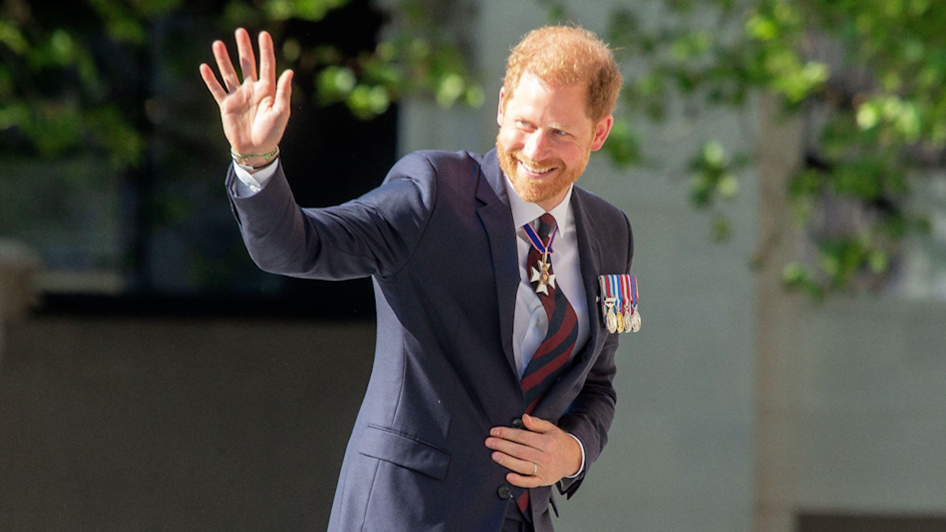 Prince Harry at St Paul's Cathedral ahead of 10th Anniversary Service for Invictus Games (Picture: Alamy/Zuma)