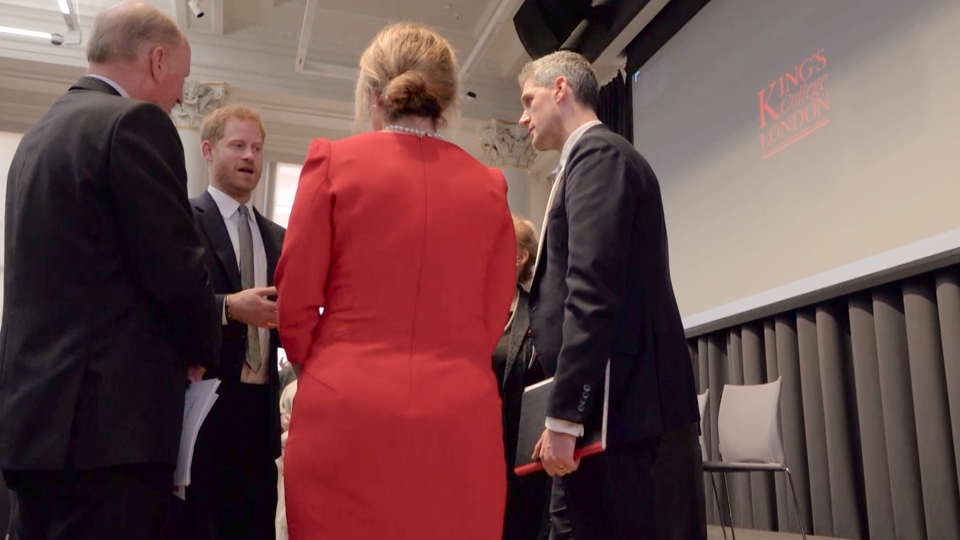 Prince Harry meets guests at Veterans Mental Health Conference