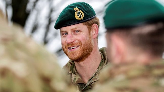 Prince Harry wearing green beret 200219 CREDIT MOD.jpg