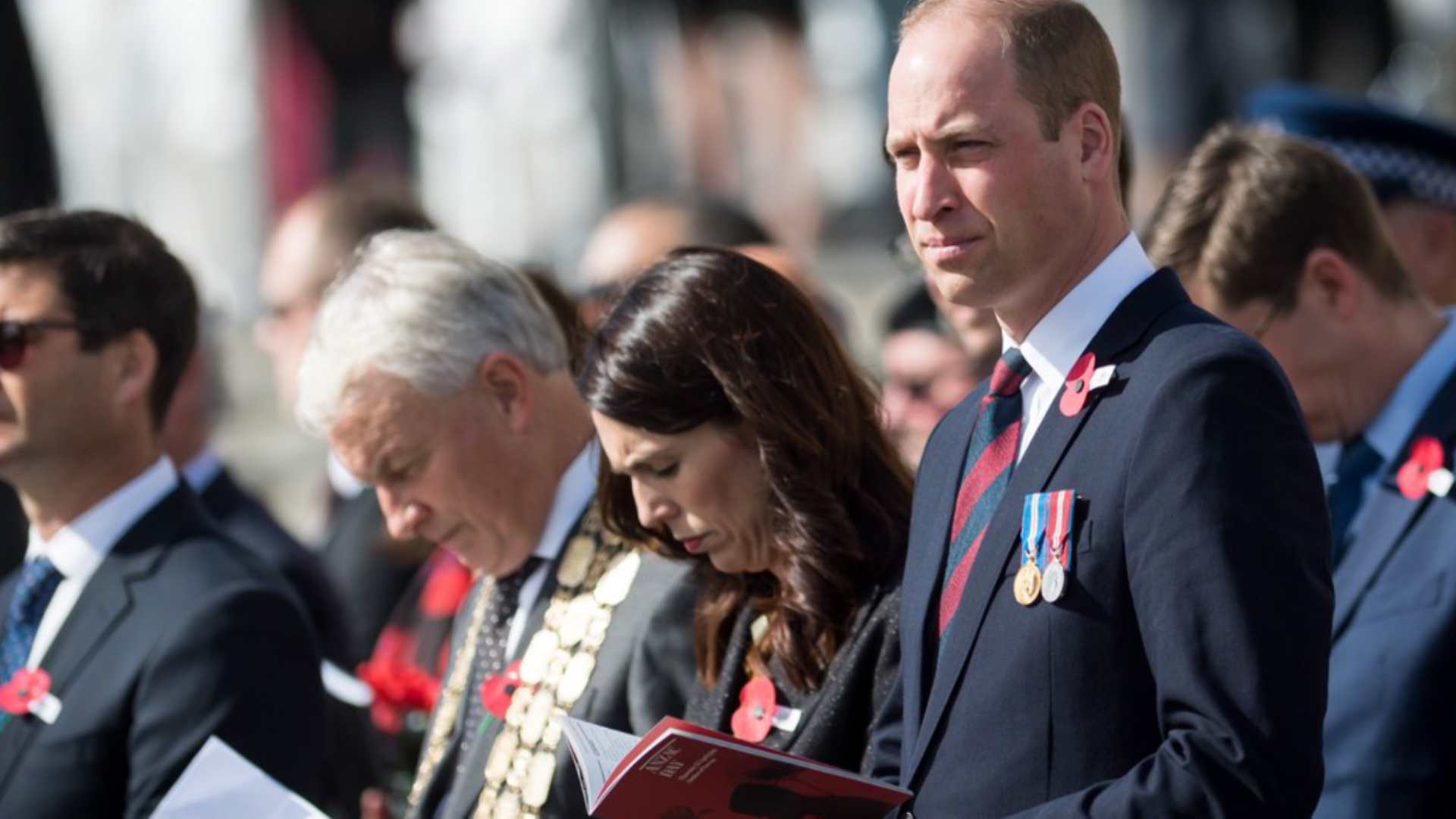 Prince William Anzac Day