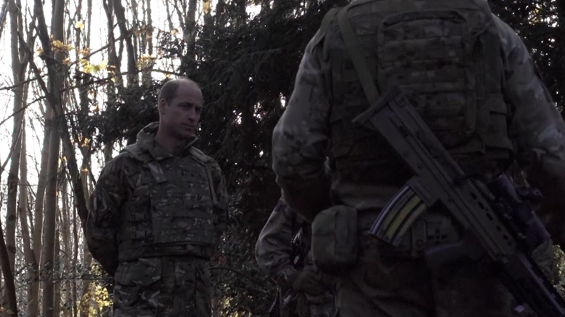 Prince William briefed on recent Mercian Regiment work and future deployment to Poland 23112023 BFBS