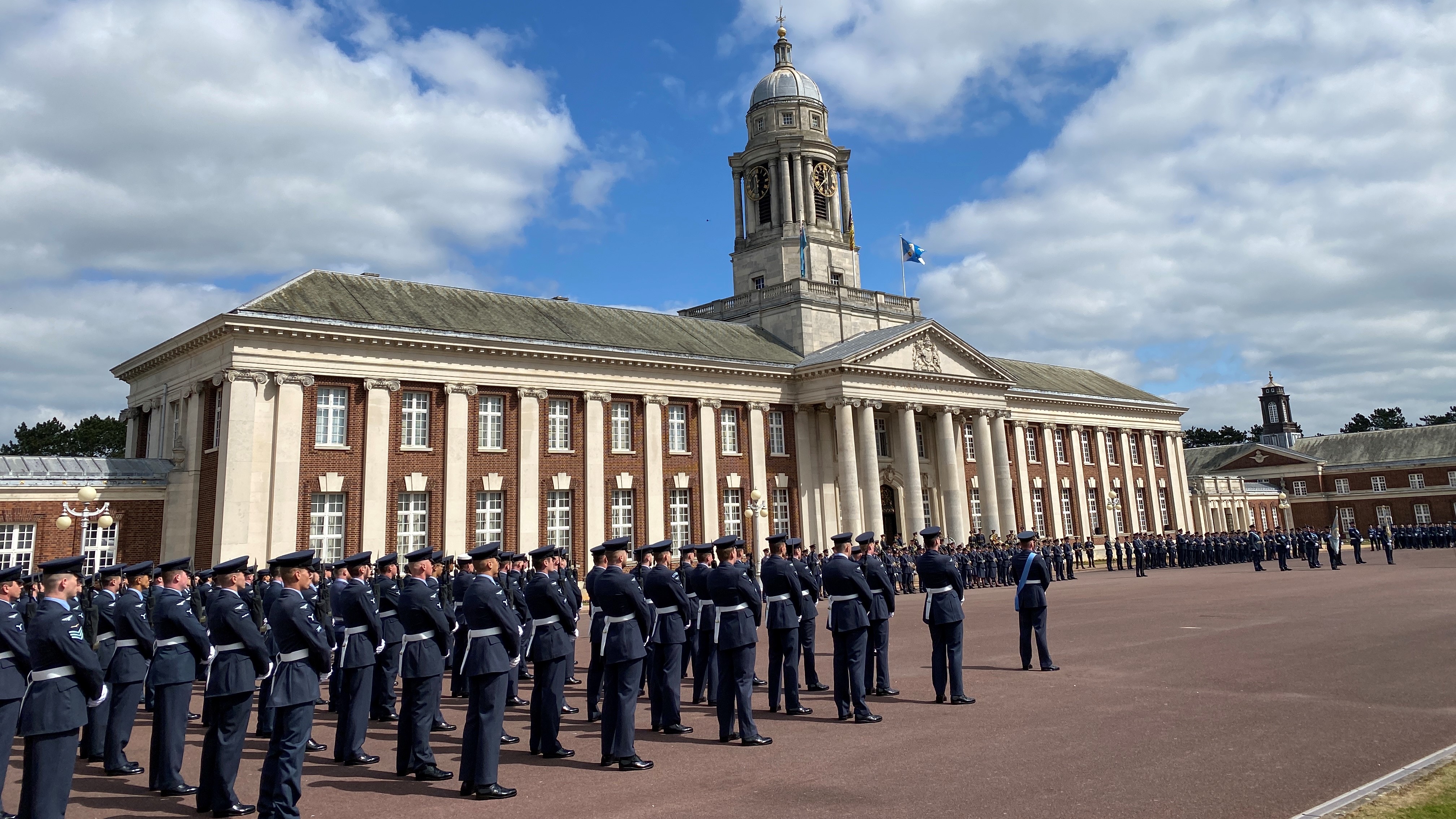 Prince of Wales attended a parade for officers and aviators who graduated from RAF Cranwell and RAF Halton 29042022 CREDIT BFBS.jpeg