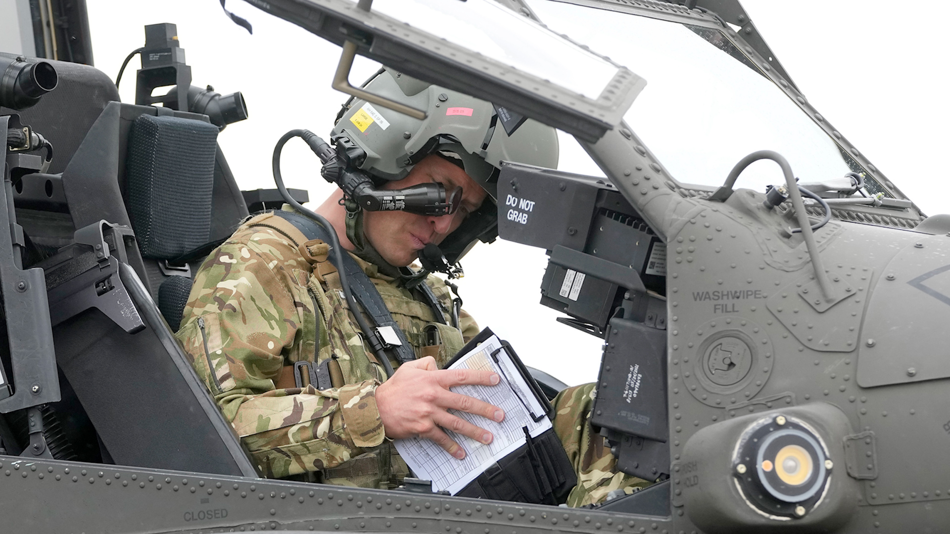 Prince of Wales, in his new role as Colonel-in-Chief of the Army Air Corps 13052024 NO REUSE CREDIT PA WIRE, PA IMAGES