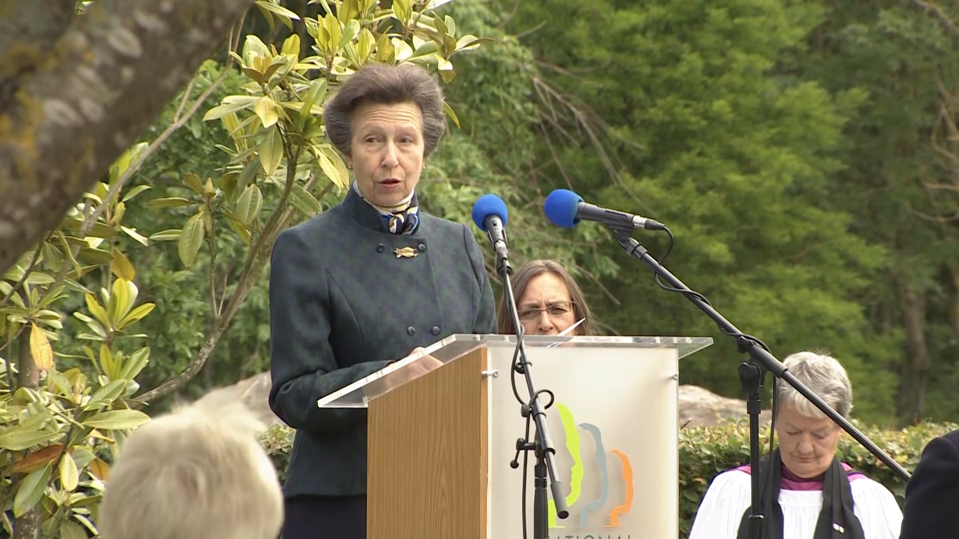 Princess Anne at commemorative event marking 100 years since the formation of the WRENS