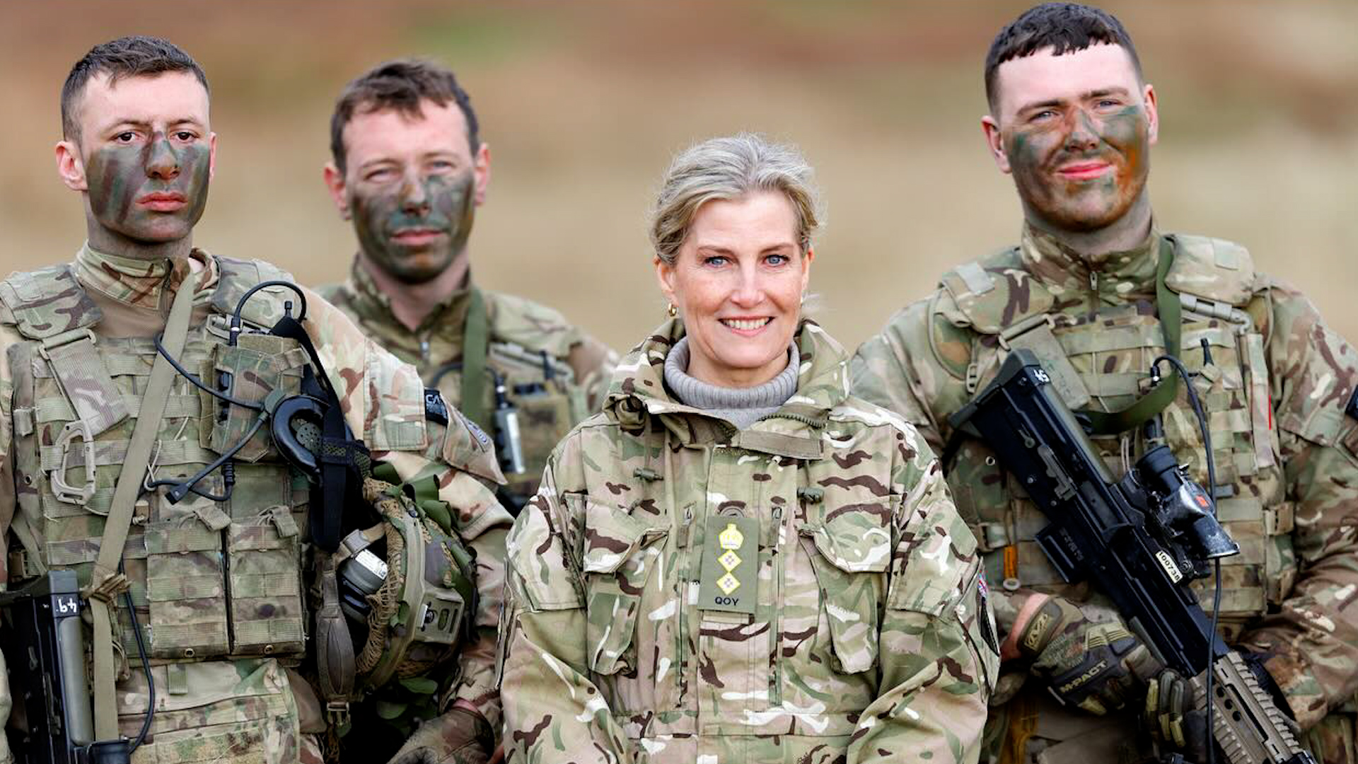 Princess Sophie on a visit to the Queen's Own Yeomanry in Cumbria 050325 CREDIT Royal Family instagram.jp
