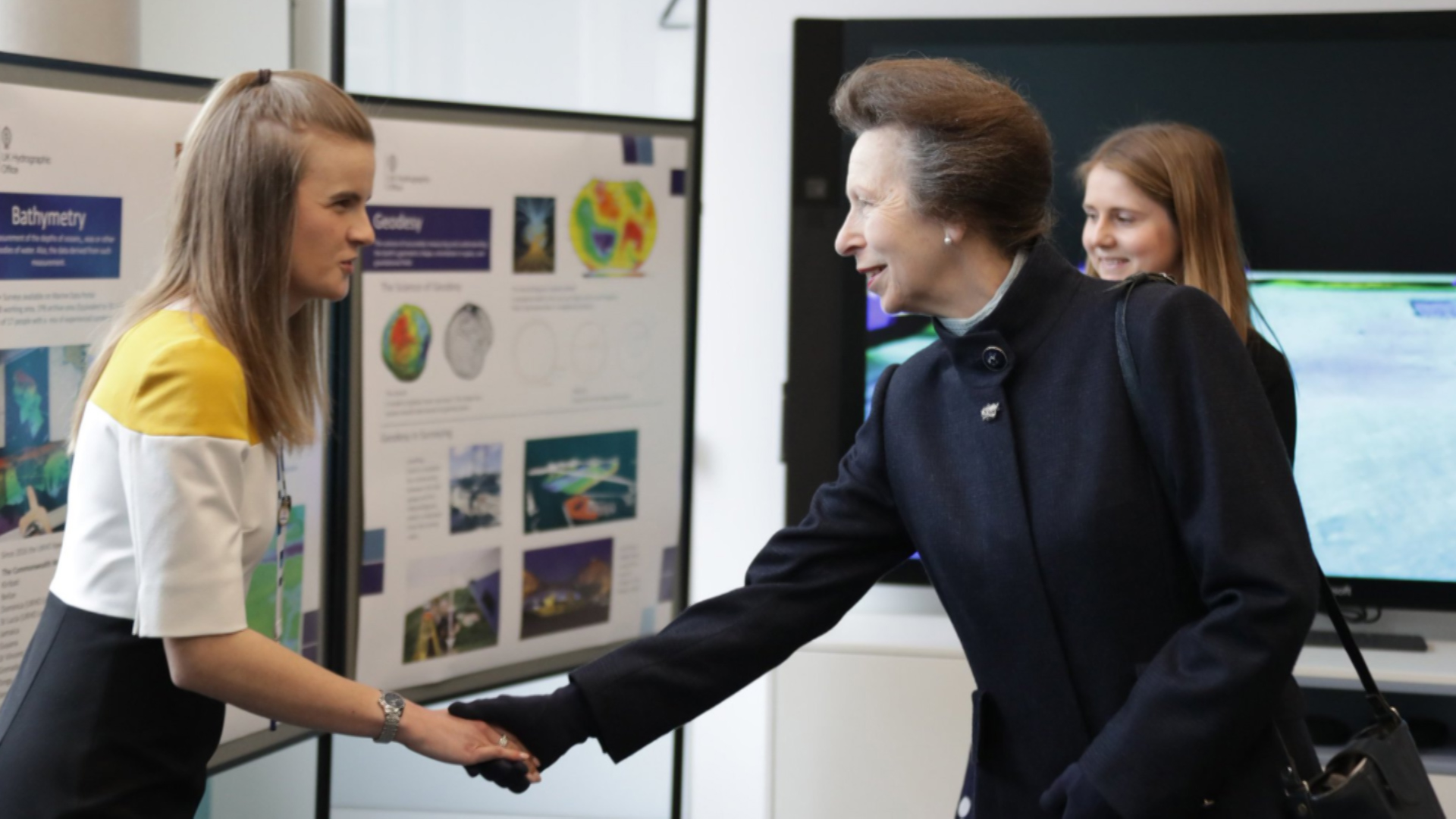 Princess at the opening of the UKHO 260419 CREDIT UKHO