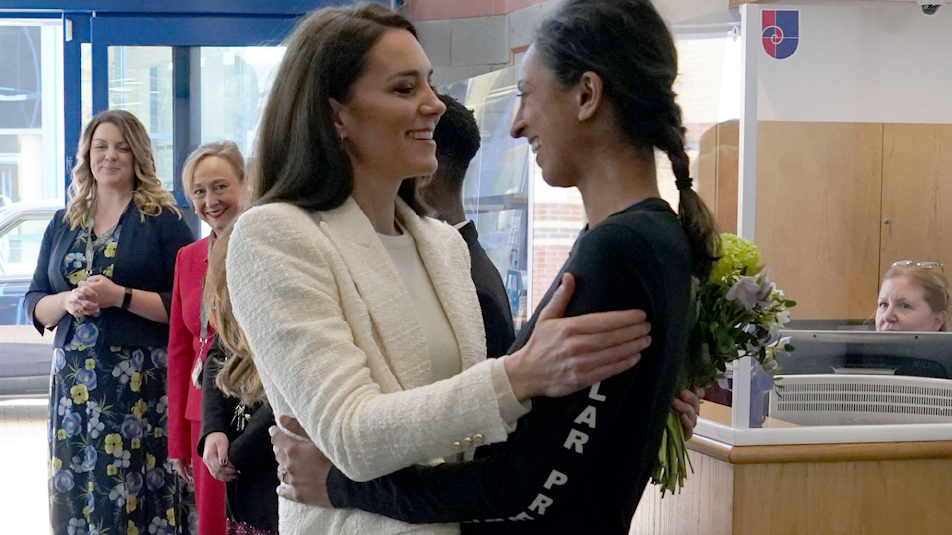 Polar Preet, pictured meeting the Princess of Wales, joined the military in 2008 and reached the rank of Captain (Picture: Alamy)