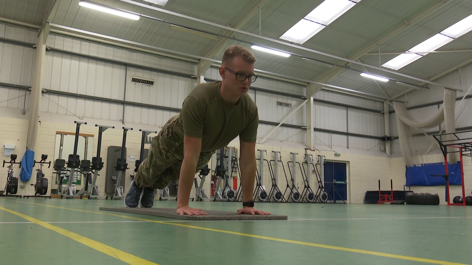 Private Cameron Ray cancer survivor Credit BFBS