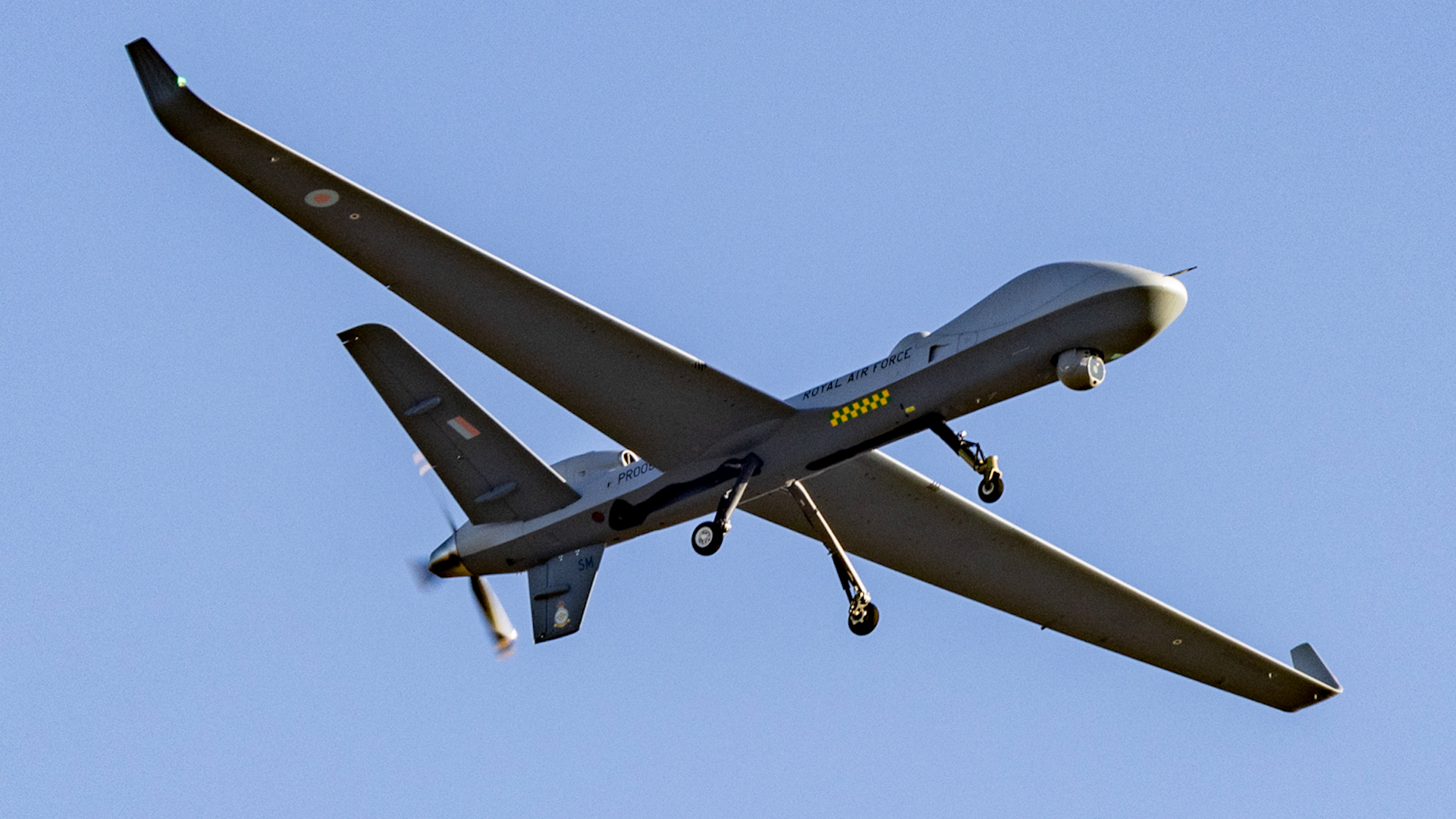 Protector, the largest and most advanced remotely piloted aircraft 17112023 CREDIT RAF