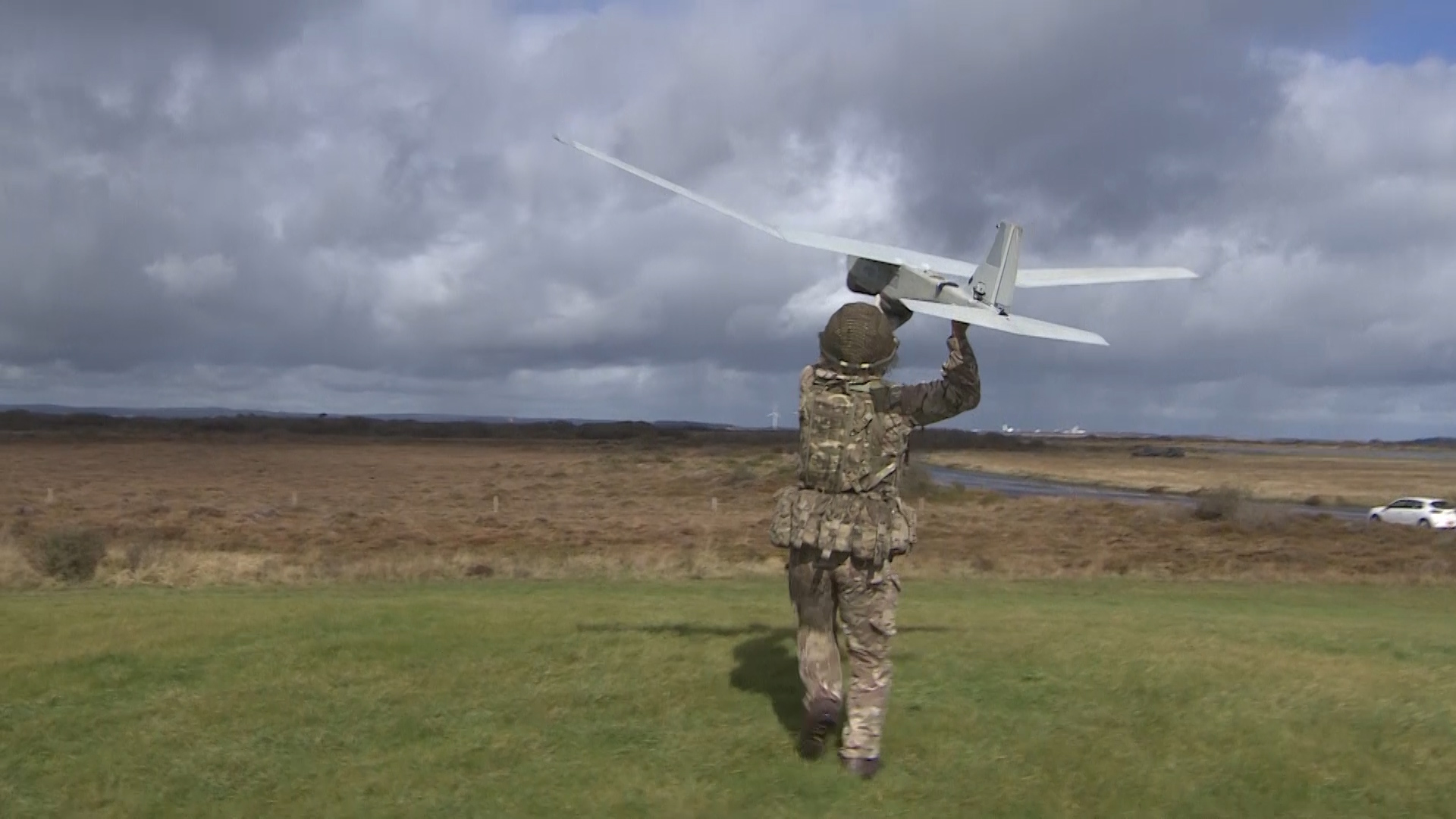 Puma Drone 32 Regiment Royal ArtilleryExercise Wessex Gunners 17102020 CREDIT BFBS