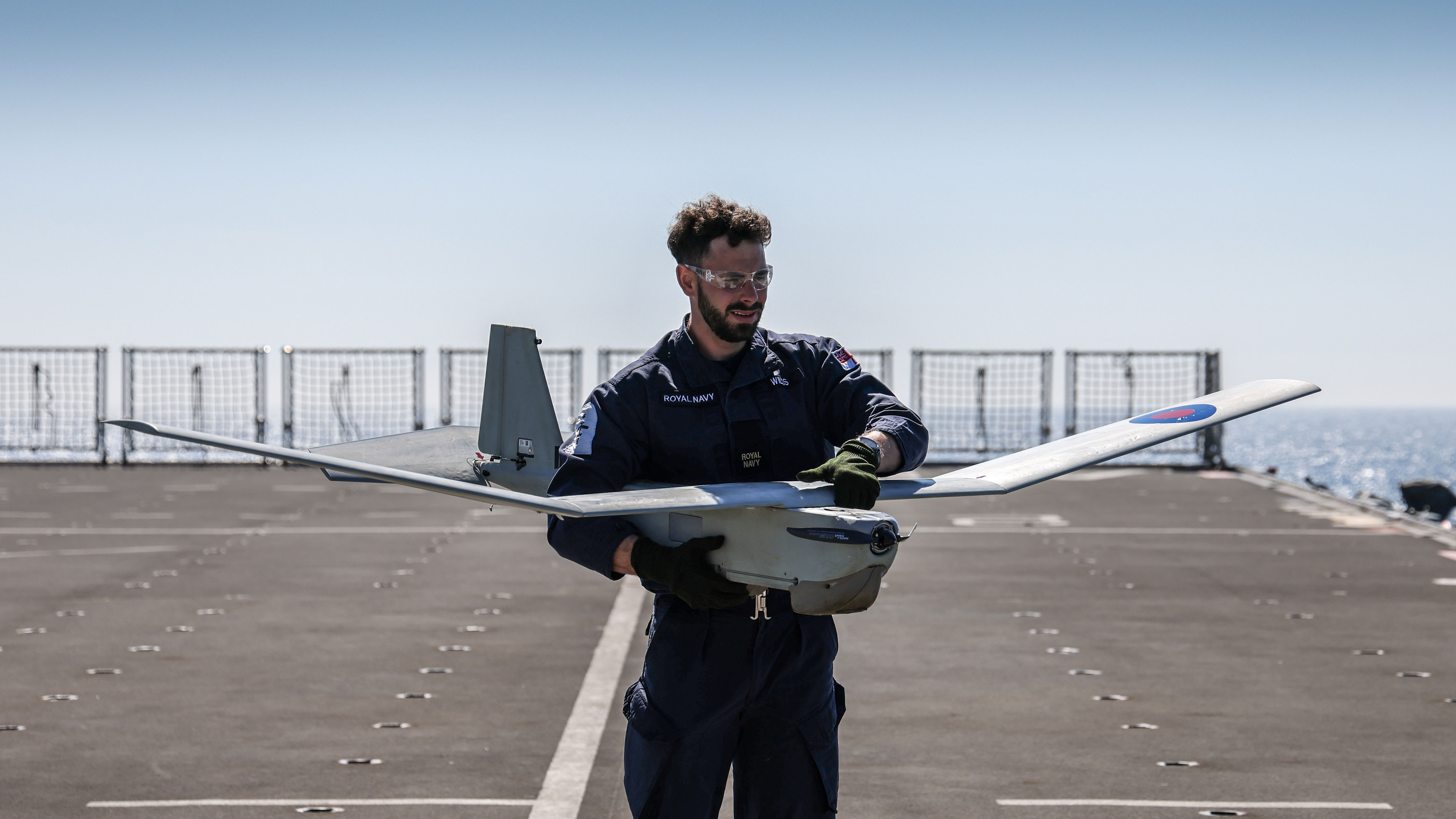 The Puma drone is designed to fly for up to two hours carrying out reconnaissance and intelligence gathering missions over sea or land