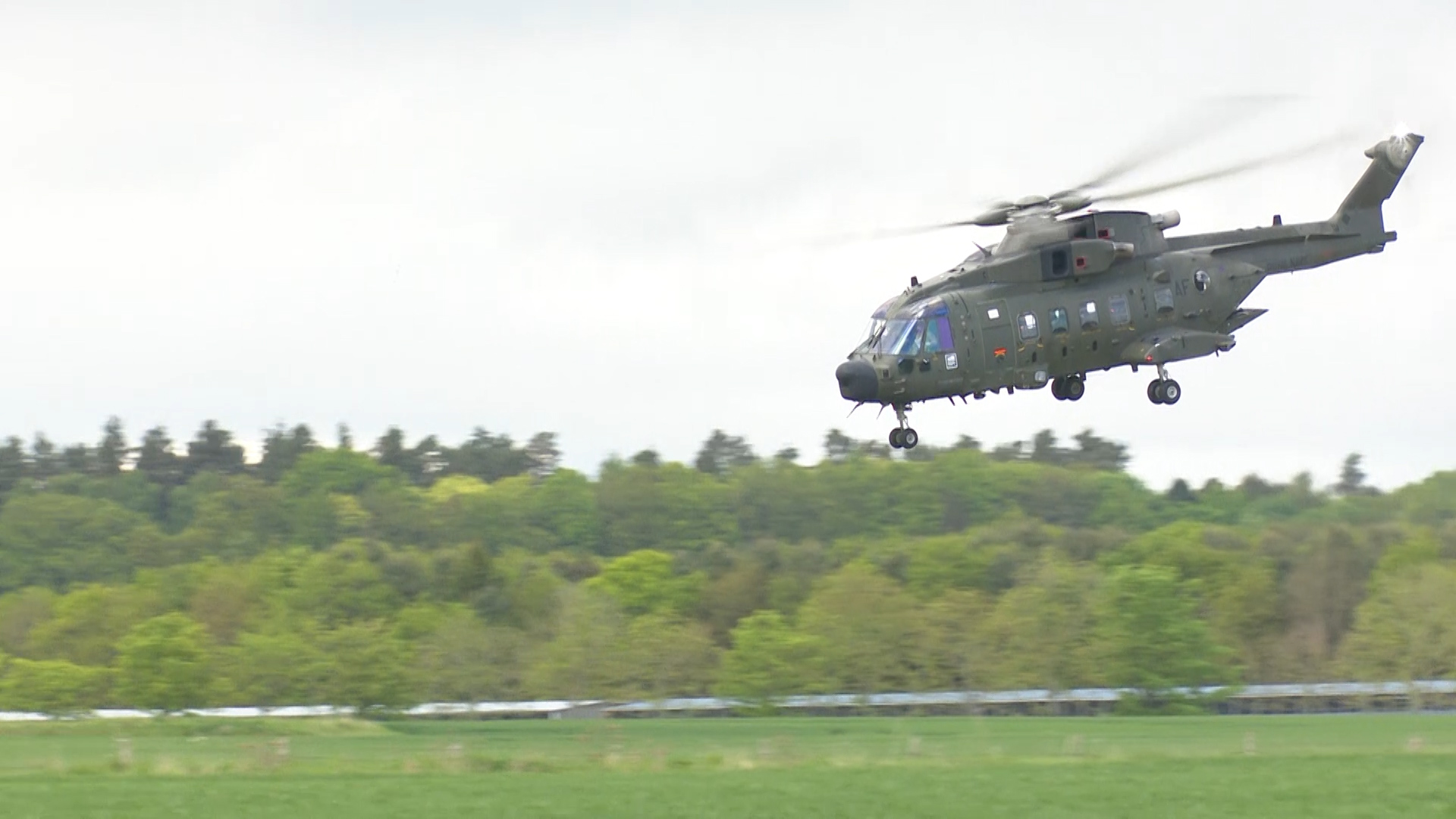 Puma helicopters have been used on the exercise as well as Chinooks, Merlins and Wildcats.