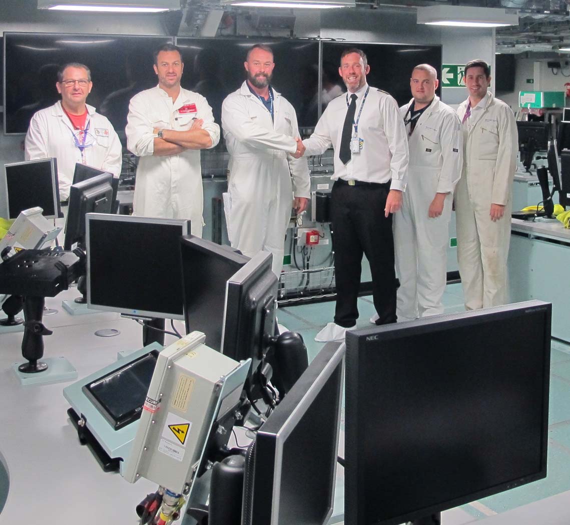 HMS Prince of Wales Nerve Centre