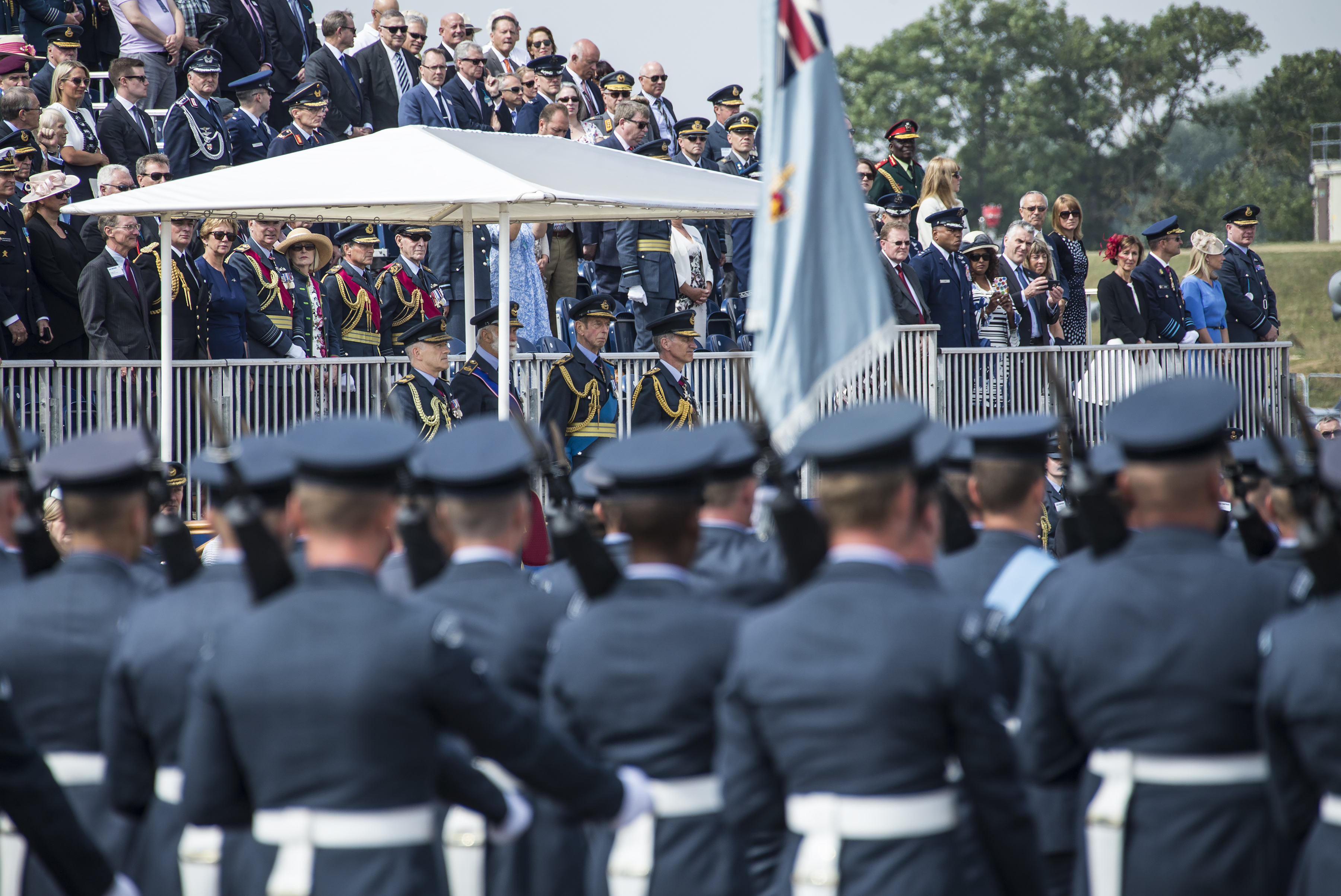 QRC parade RAF Fairford CREDIT crown copyright