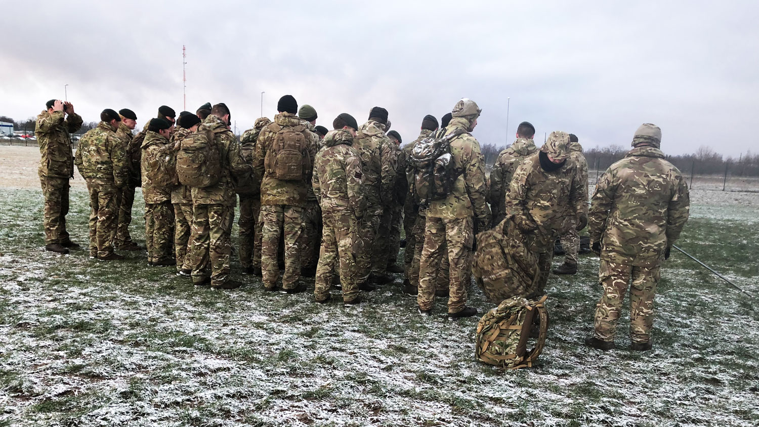 Queen’s Royal Hussars QRH Soldiers Estonia Credit BFBS