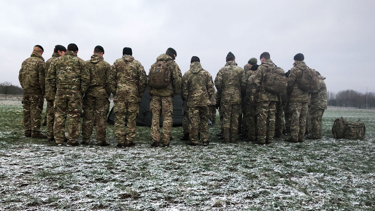 Queen’s Royal Hussars QRH Soldiers Estonia Credit BFBS