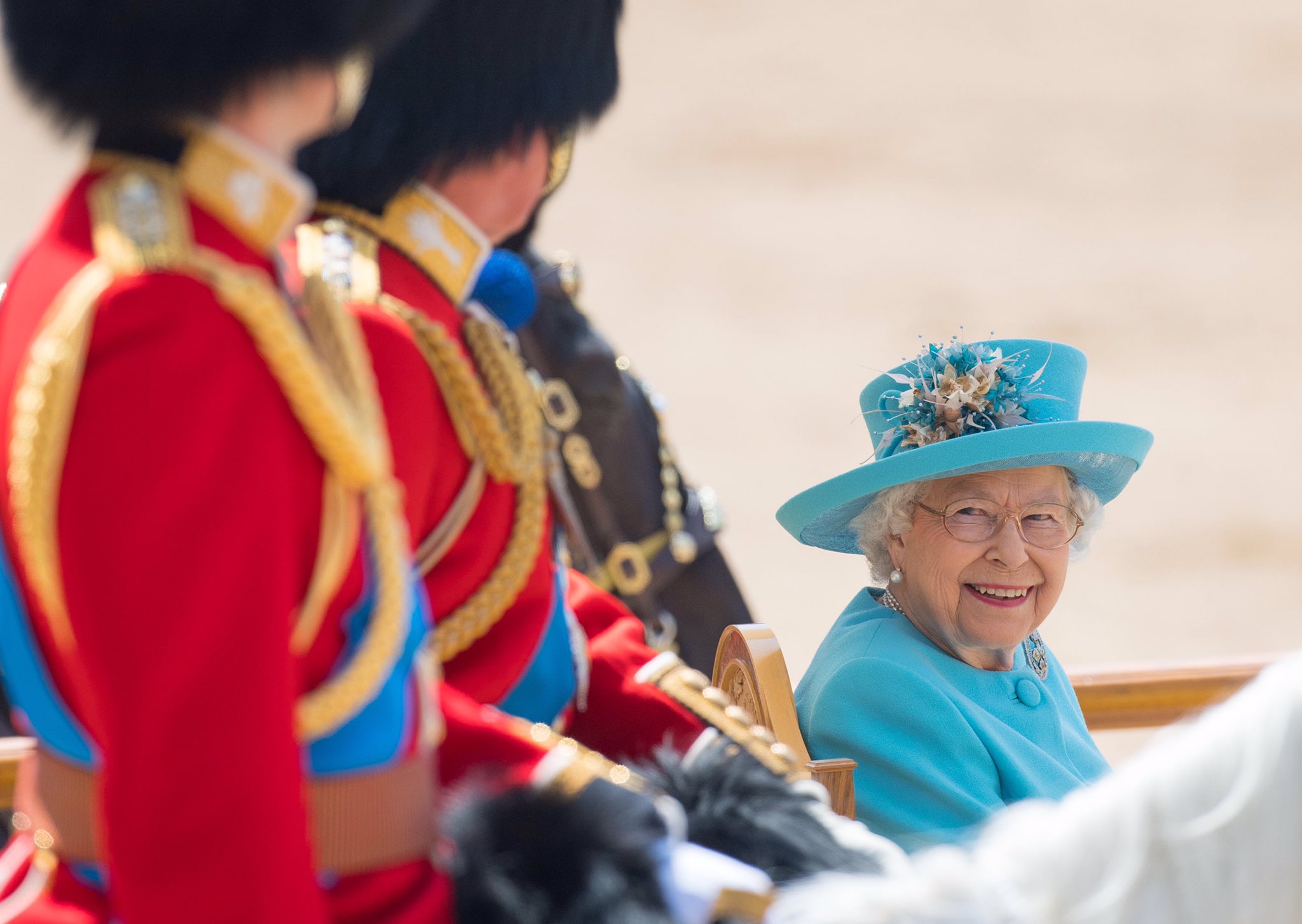 Trooping the Colour ceremony marks the Queen's birthday (Picture: PA).