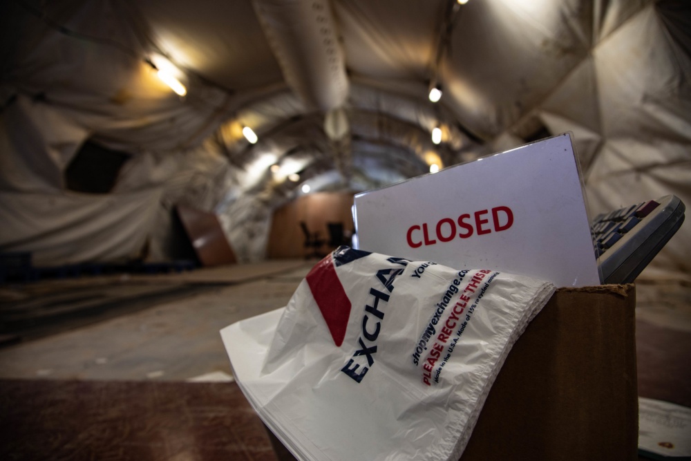Qayyarah Airfield West Exchange closes.