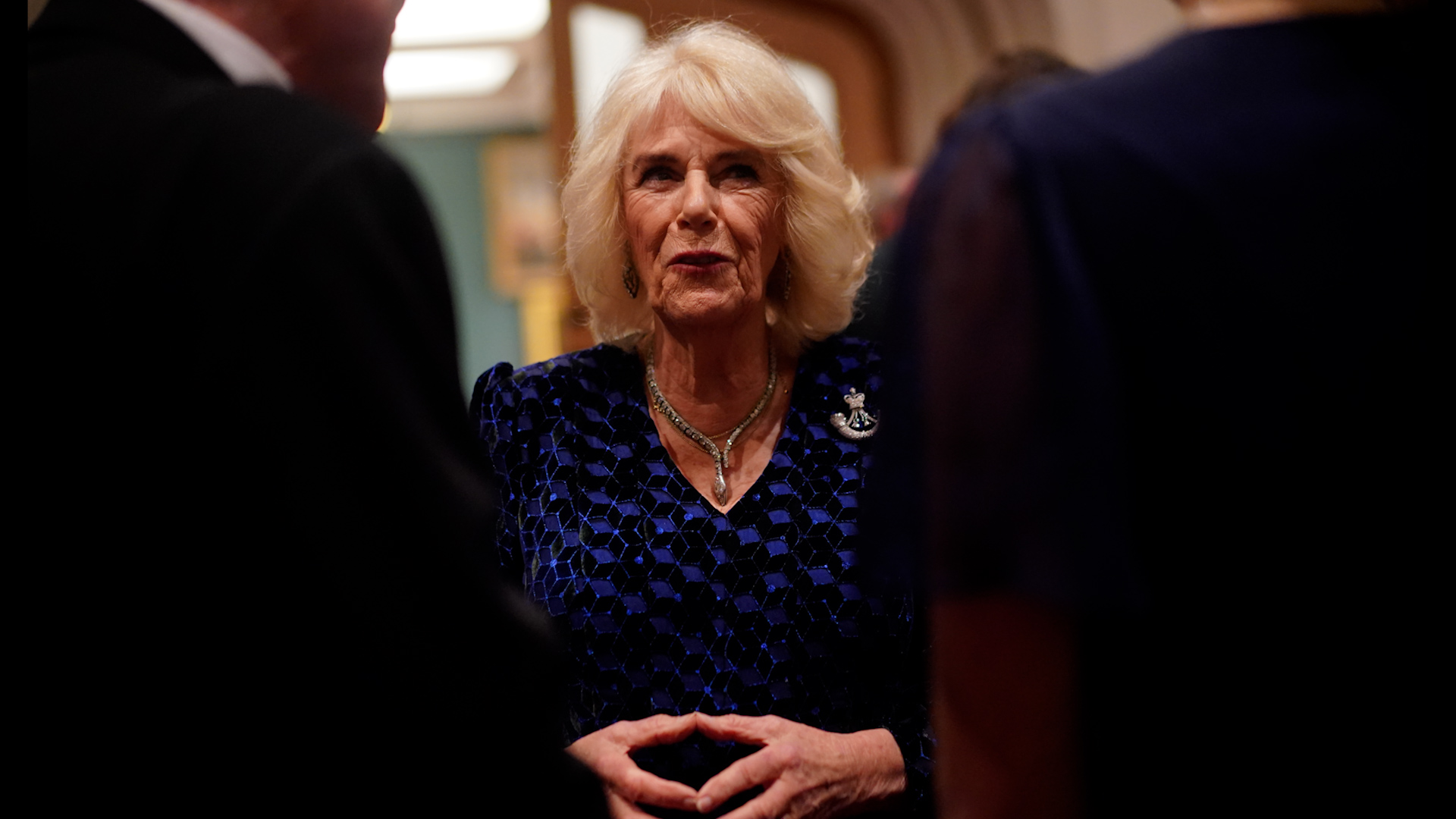 Queen Camilla was guest of honour at the regiment's biennial awards dinner (Picture: PA)