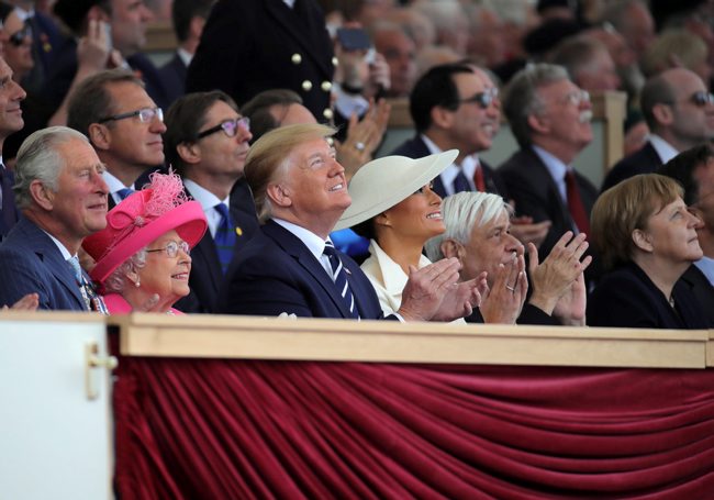 The Queen and Donald Trump