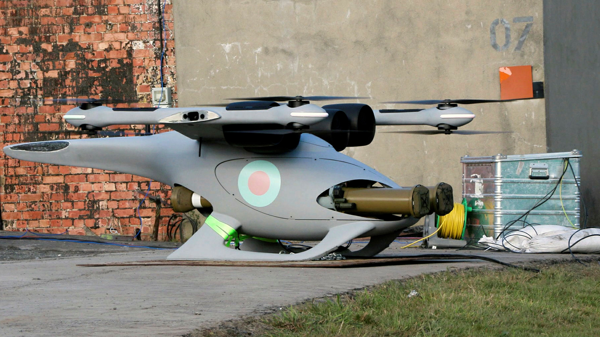 RAF A UK-developed drone system has fired a Thales missile CREDIT MOD.jpg