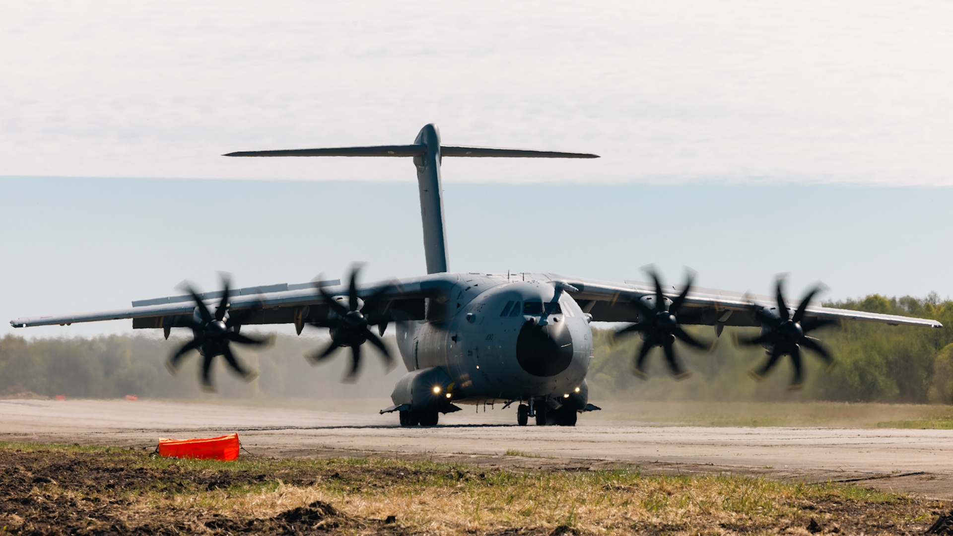 The RAF's Atlas fleet will operate primarily from MOD Boscombe Down and occasionally out of Bournemouth Airport while the work is being conducted (Picture: MOD)