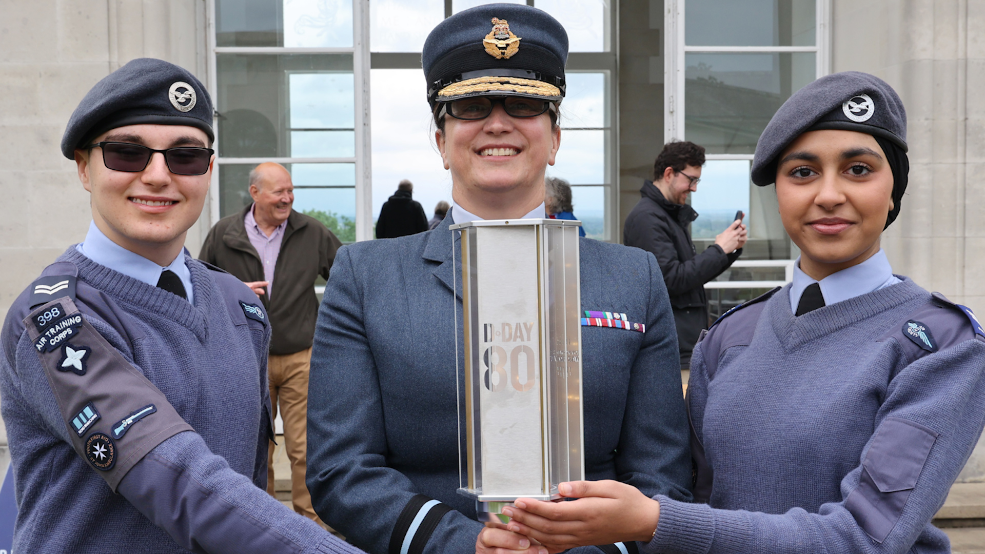 RAF Air Cadets Mark 80th Anniversary of D-Day at Runnymede 30052024 CREDIT RAF