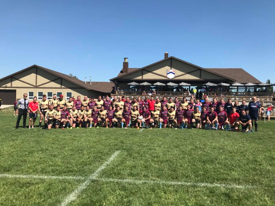 RAF rugby team on 2018 Canada tour