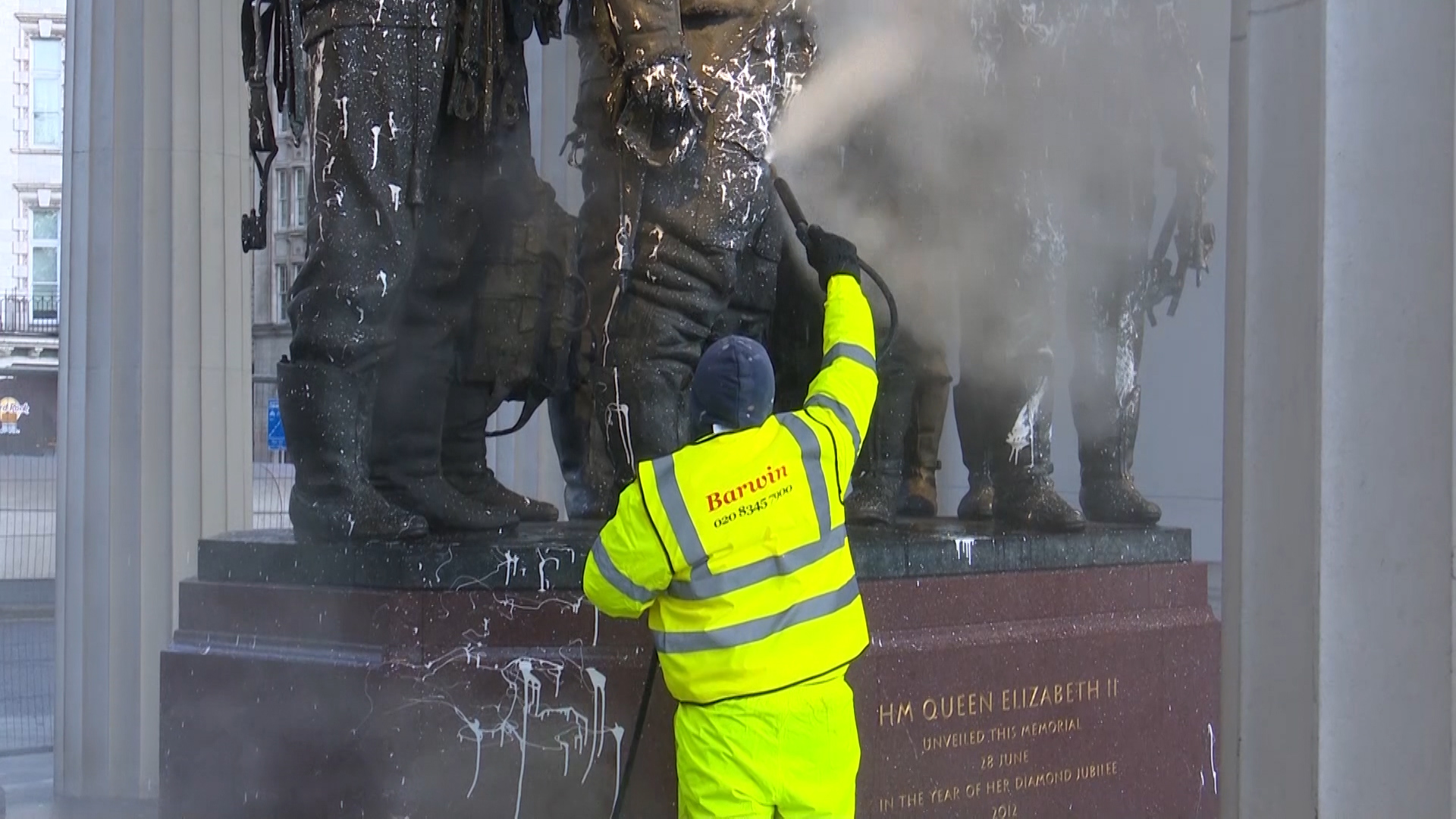 RAF Bomber Command being cleaned