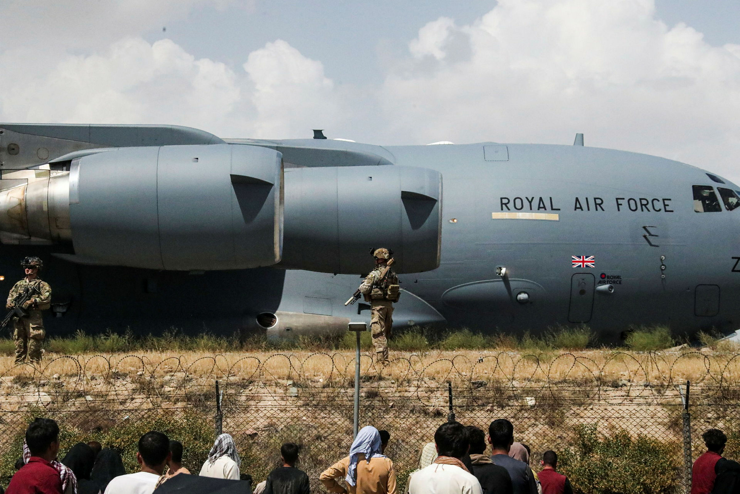 Operation Pitting - the mission name for the evacuation of Afghanistan - was the biggest airlift in the RAF's history 
