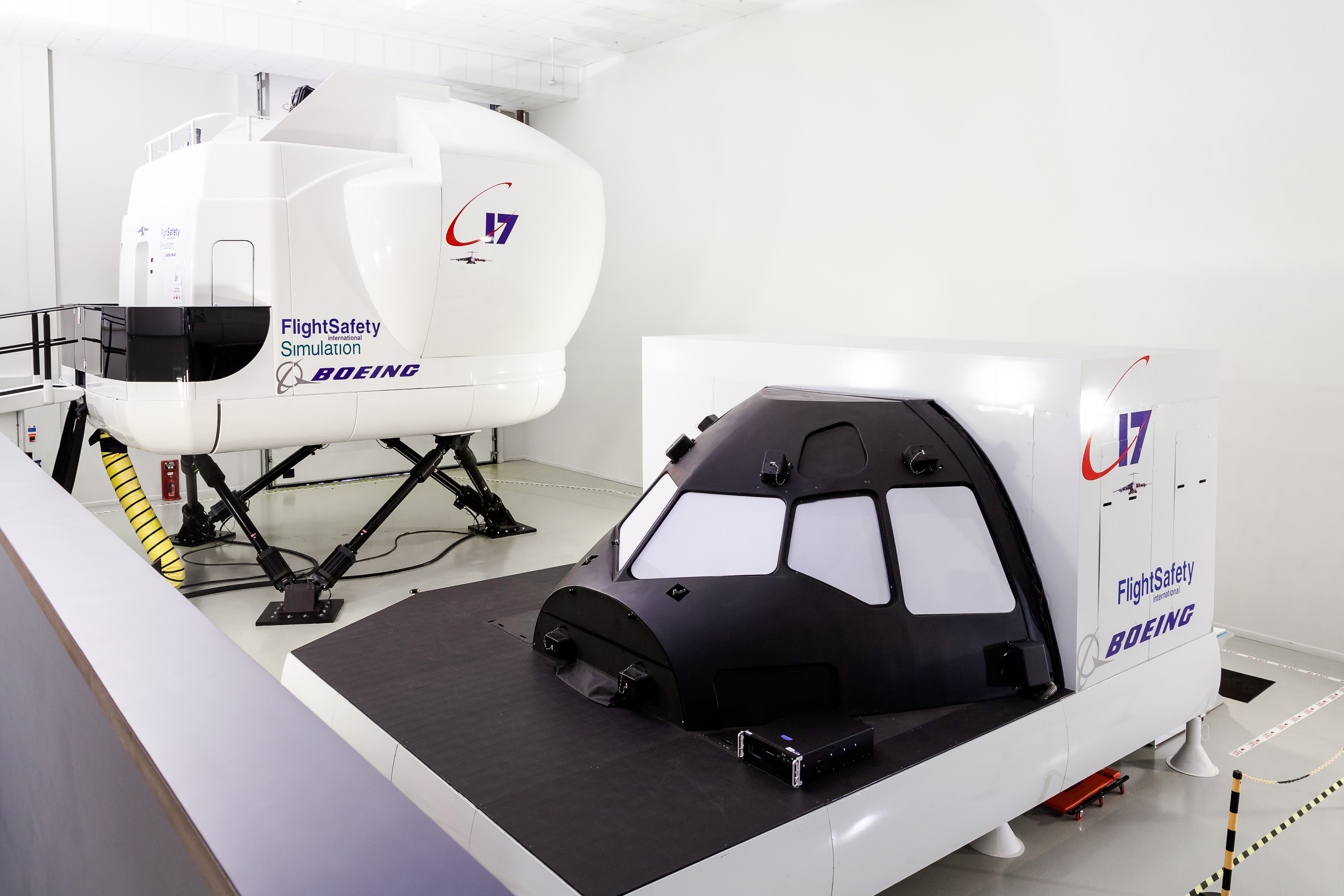 RAF C-17 synthetic training equipment Boeing DATE UNKNOWN CREDIT MOD