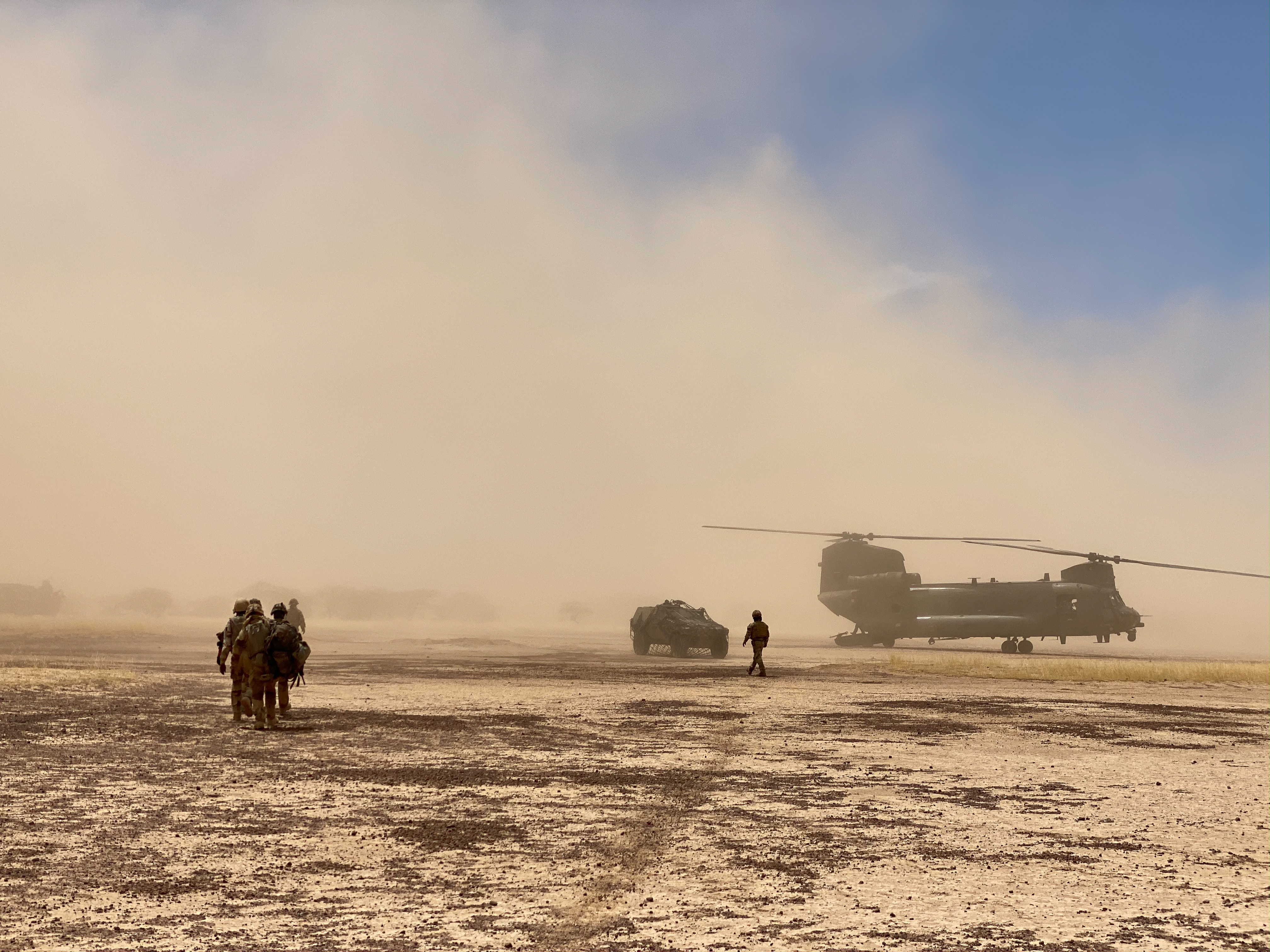 British personnel are in Mali in a non-combat role (Picture: RAF).