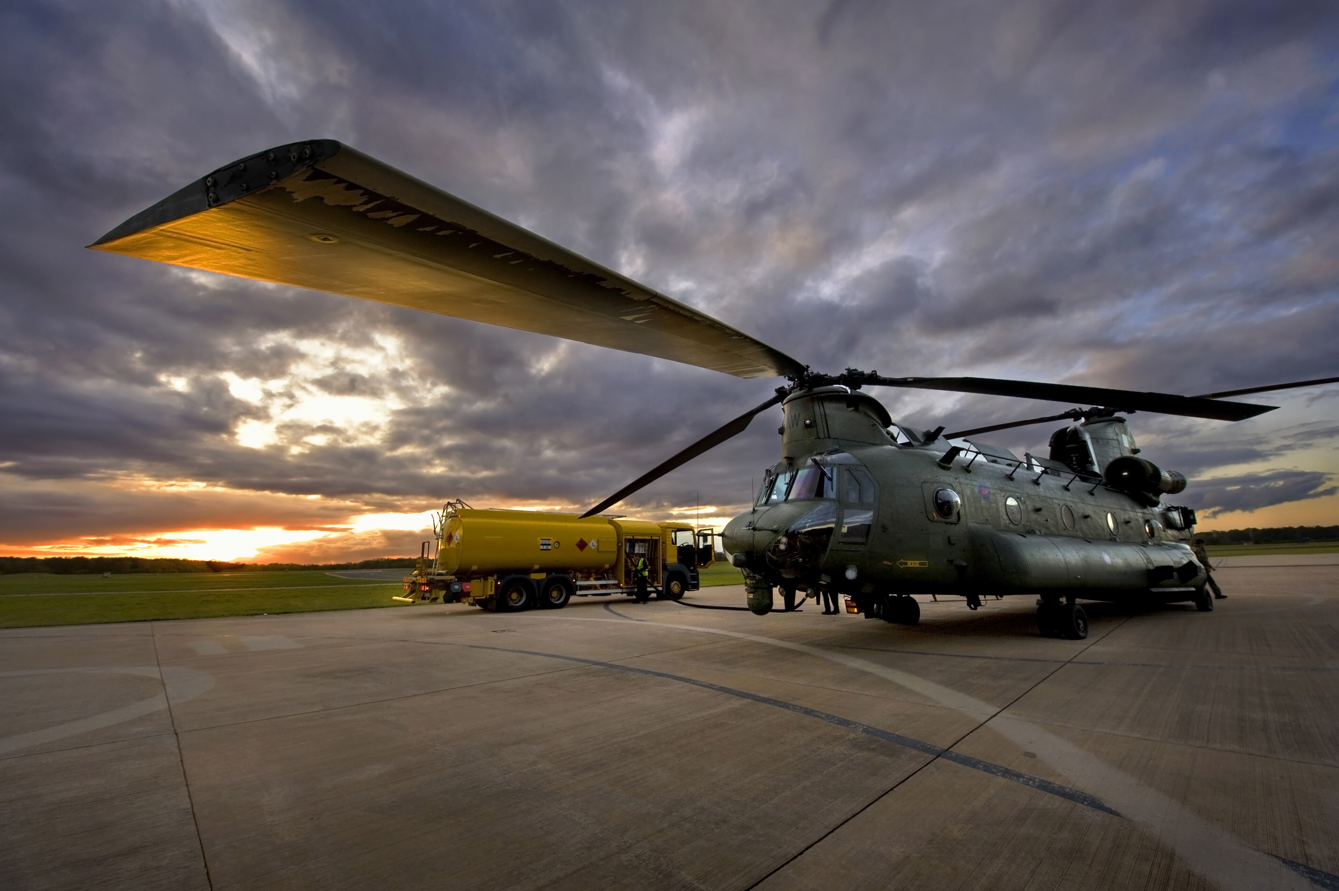 Cover image: Library picture of a Chinook helicopter part of the Joint Helicopter Command (Picture: MOD).