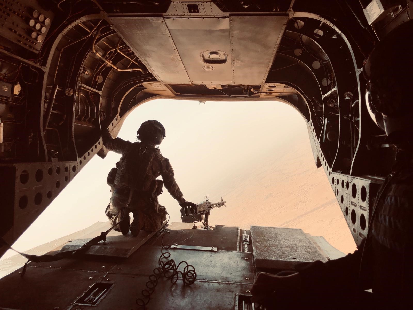 RAF Chinook in Mali - Released 220719 CREDIT MOD