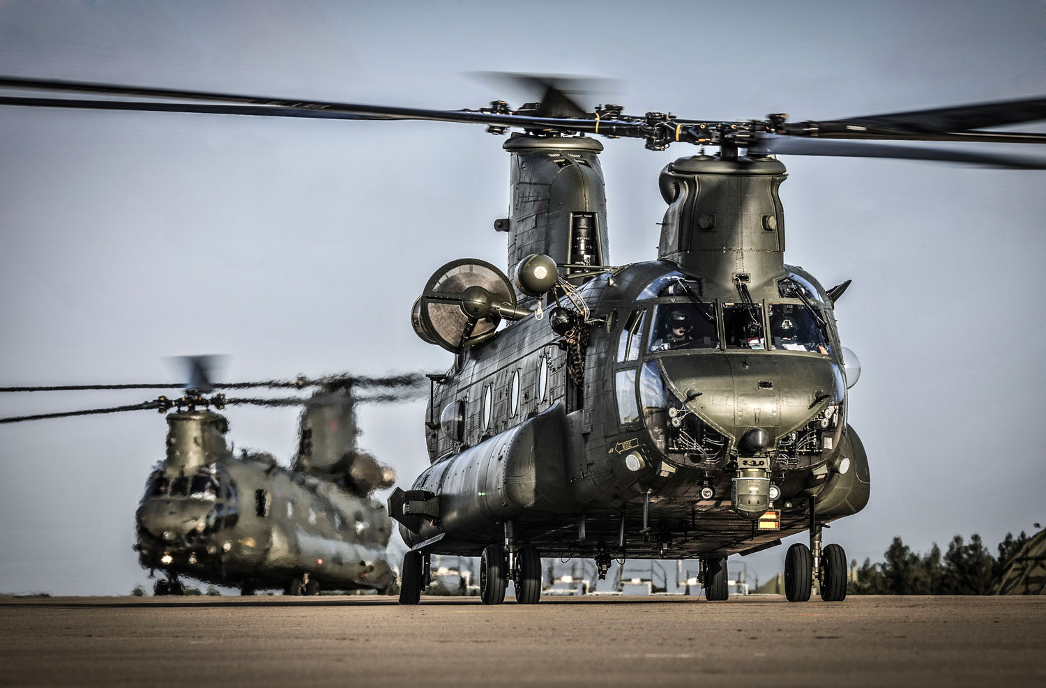 RAF Chinooks