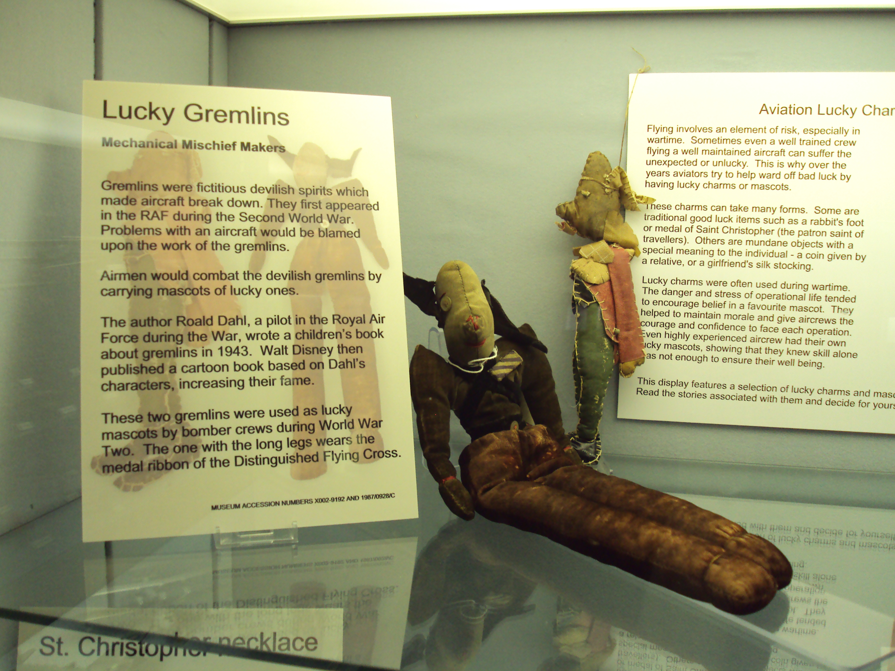 RAF Cosford Museum Gremlins
