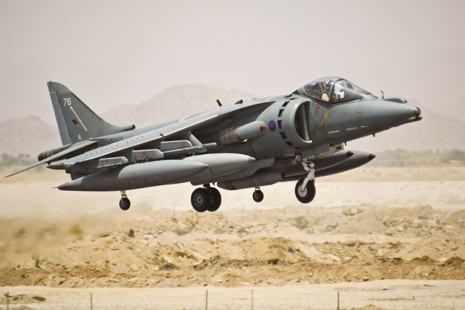 RAF Harrier Afghanistan 2009