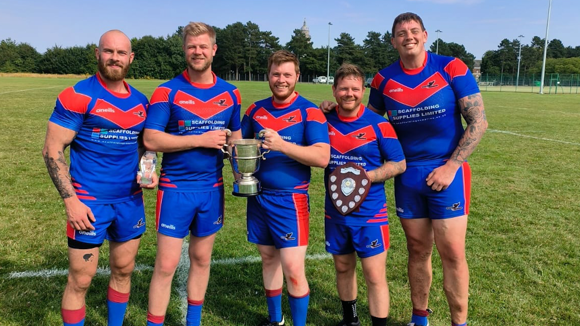 RAF Leeming celebrate winning Clayton Cup Credit RAF Rugby League Date 31072024.jpg