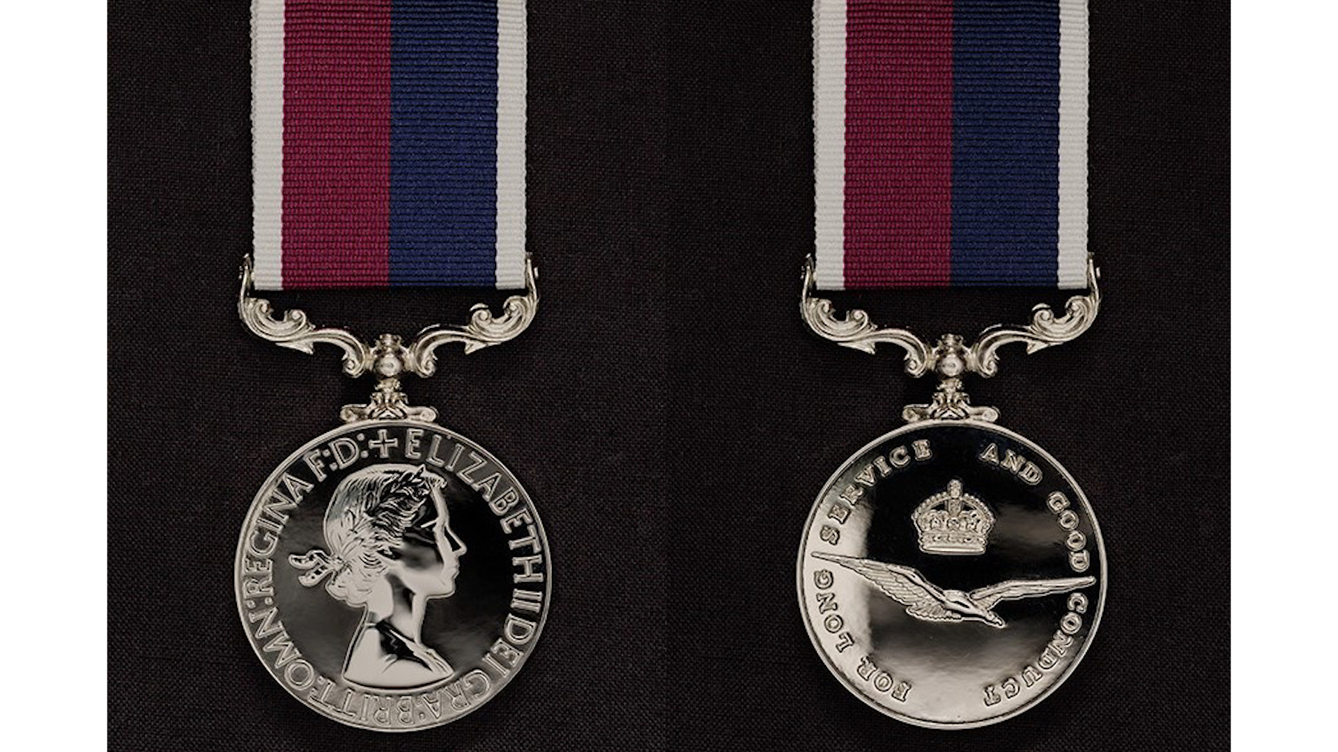 The RAF Long Service and Good Conduct Medal (Picture: MOD).