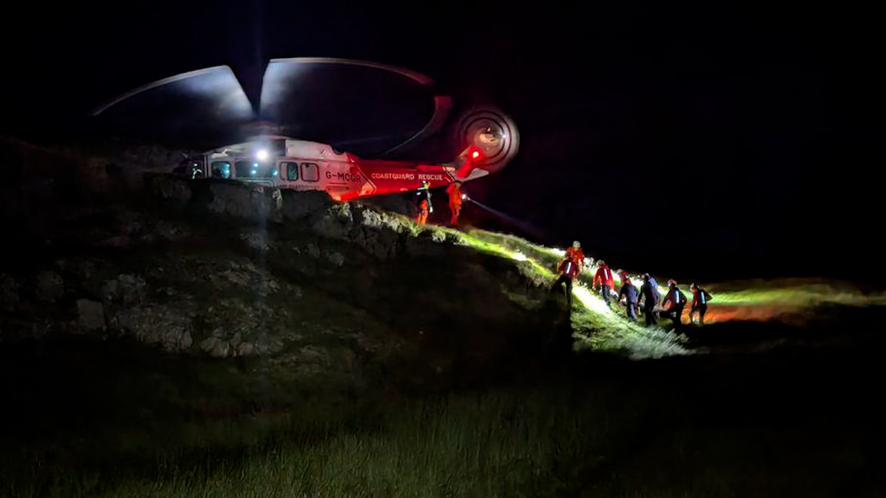 The RAF Mountain Rescue Teams were dispatched on two calls from RAF Leeming and Valley over the first weekend of July (Picture: Royal Air Force)