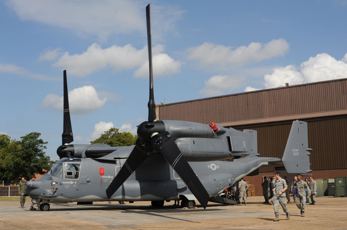 RAF Mildenhall CV-22 Osprey