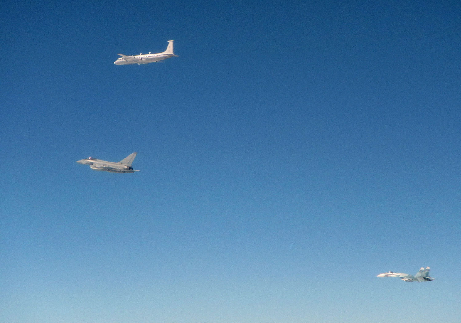 RAF Typhoons Scrambled To Meet Russian Aircraft